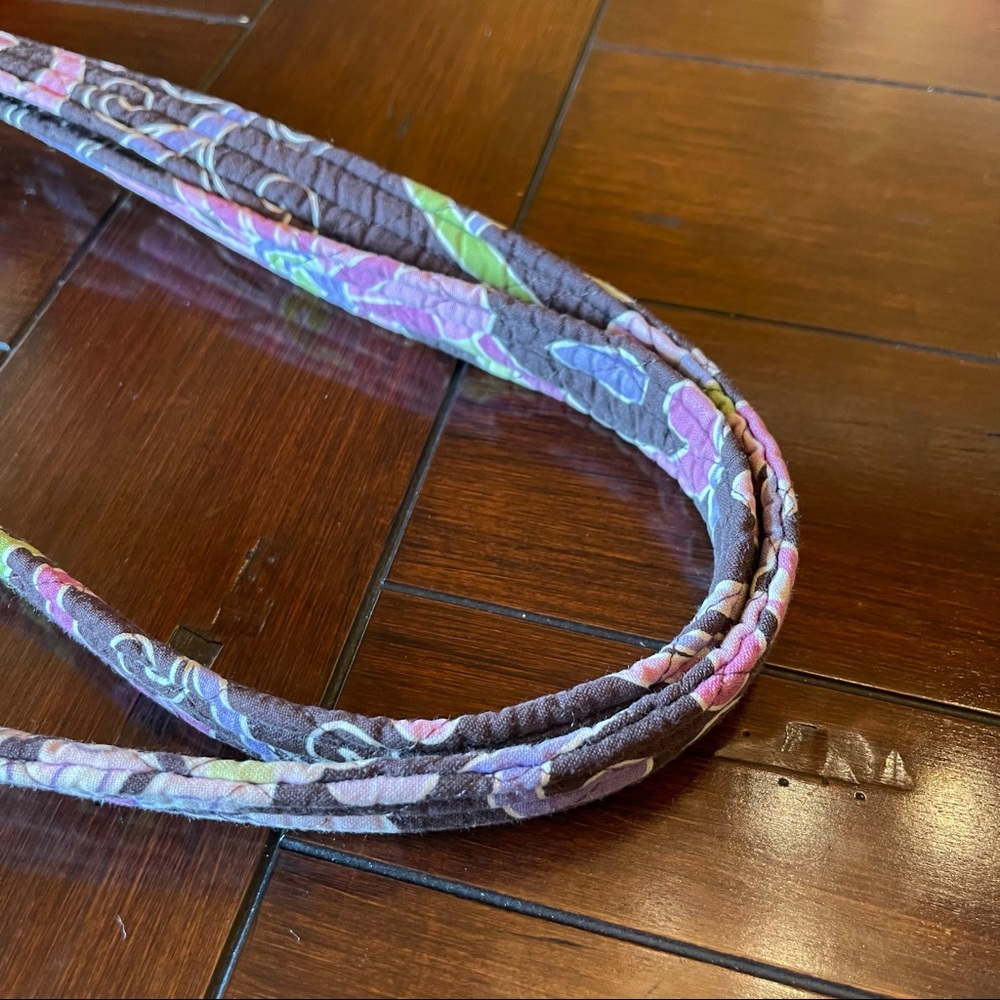 Vera Bradley Pink and Brown Tote - Picture 4 of 10